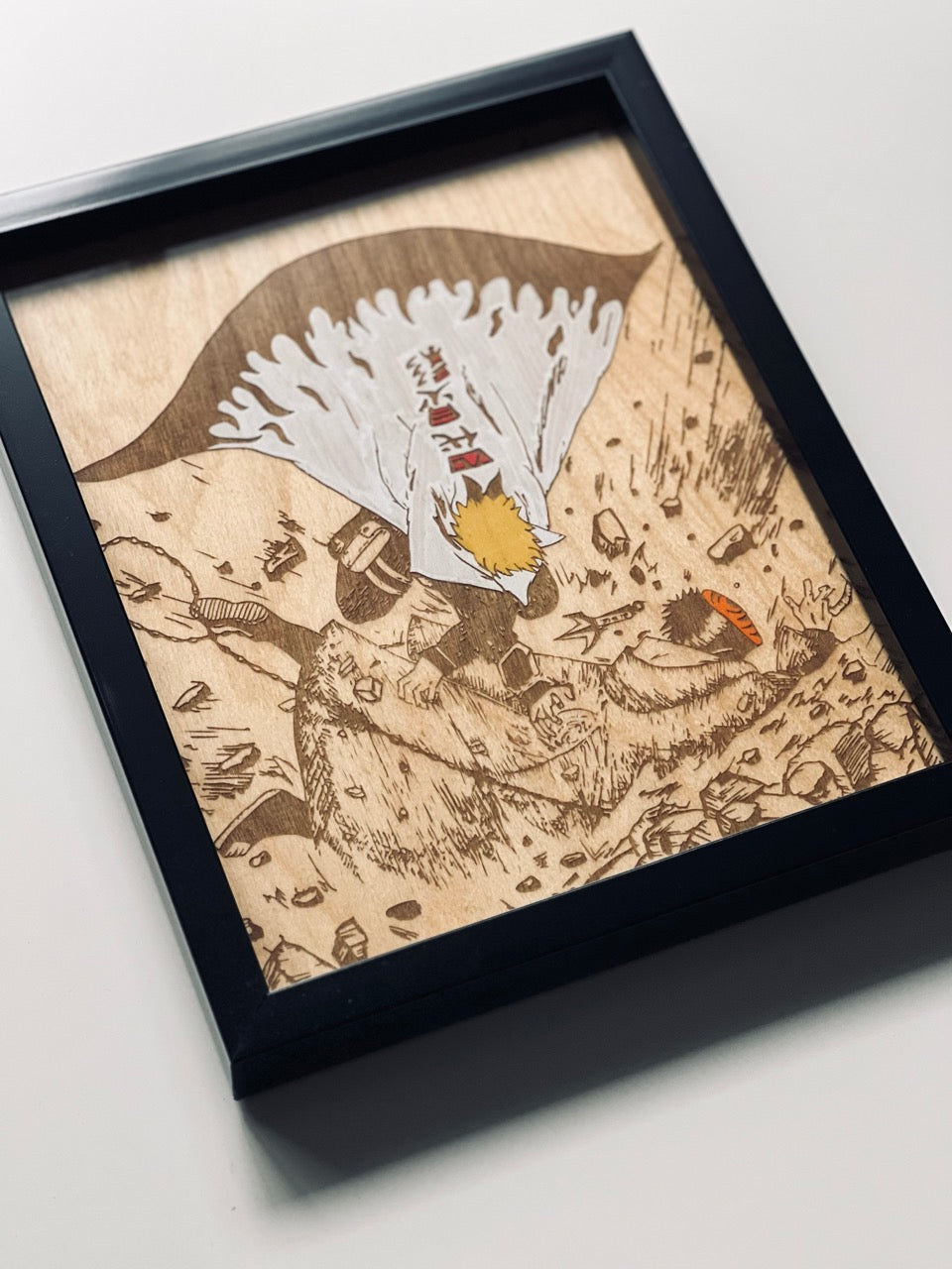 Tableau en bois | Naruto | Minato