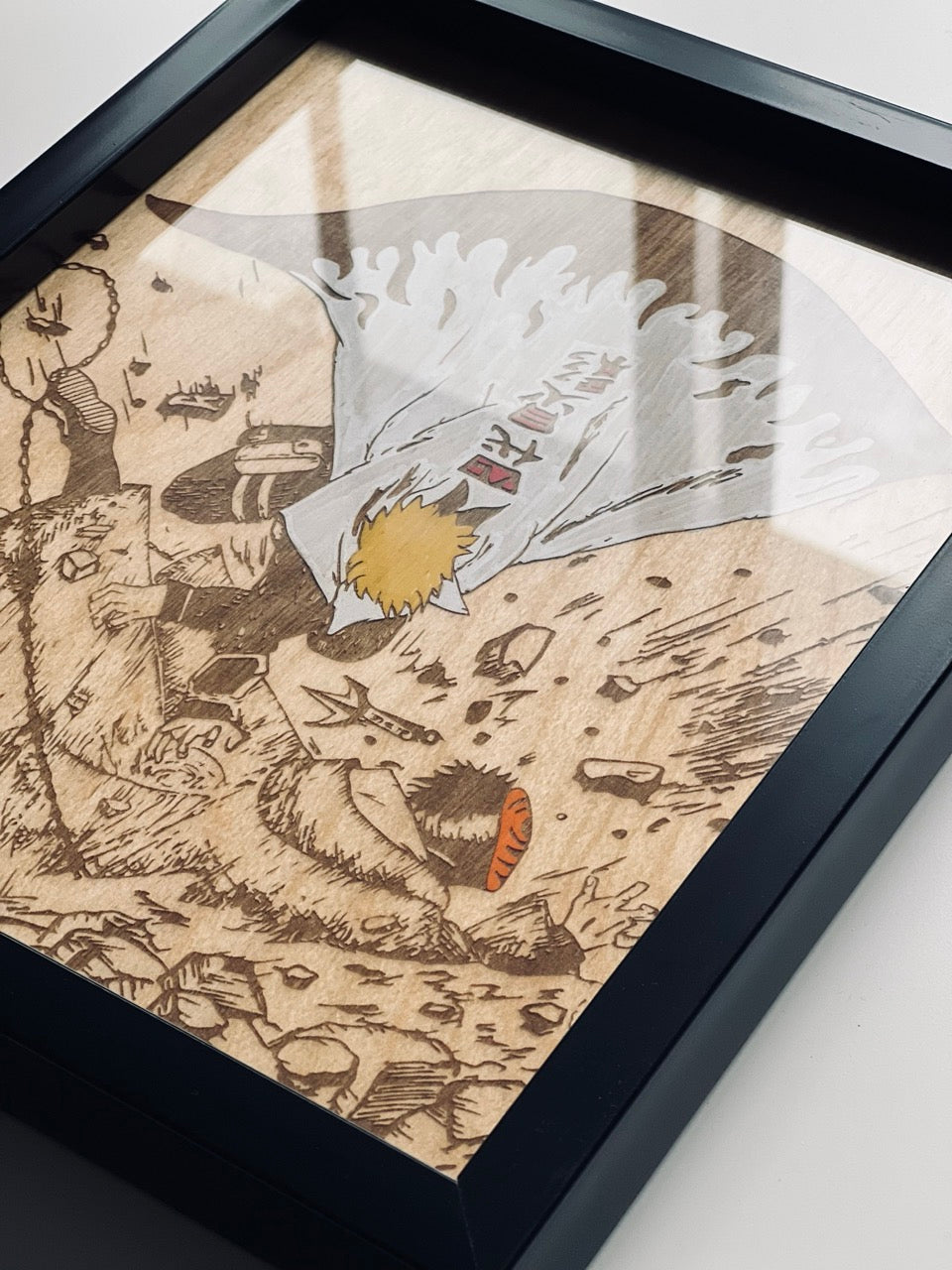 Tableau en bois | Naruto | Minato