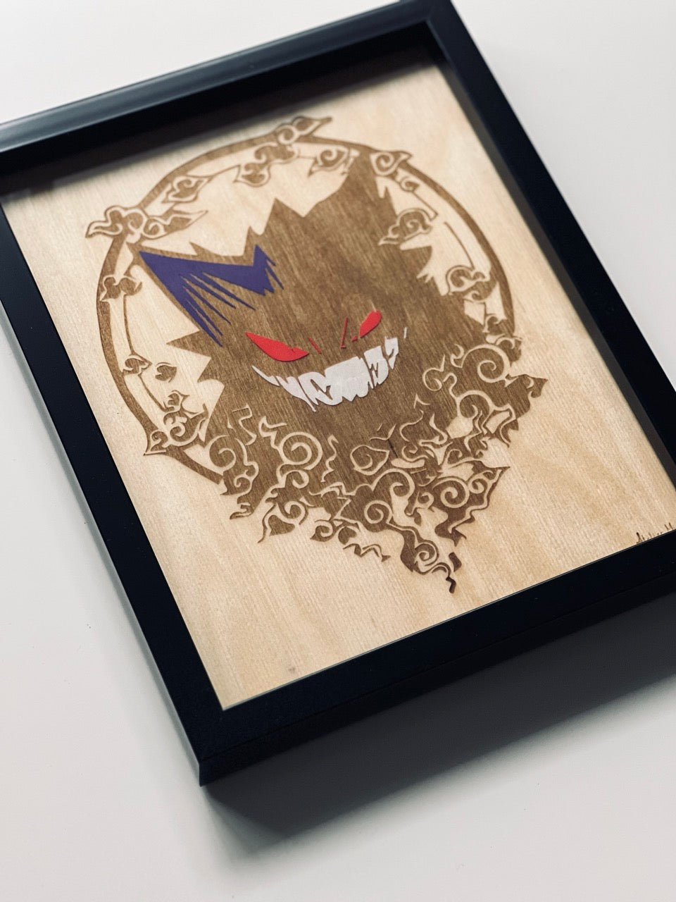 Tableau en bois | Pokemon | Ectoplasma | Gengar