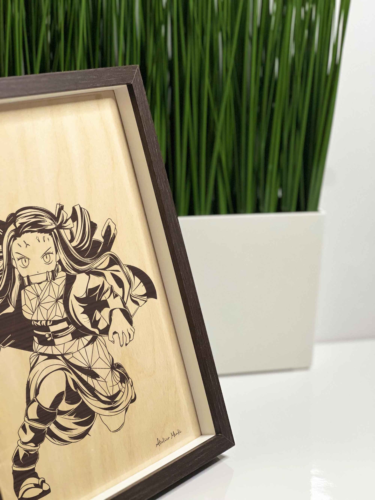 Tableau en bois | Demon Slayer | Nezuko