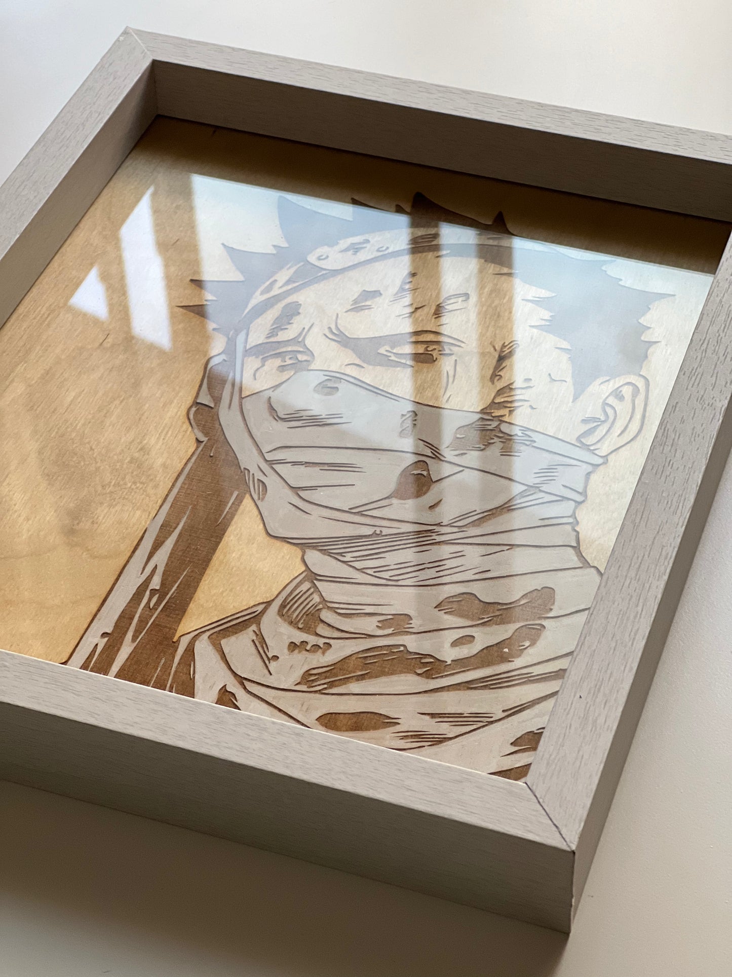 Tableau en bois | Naruto | Zabuza