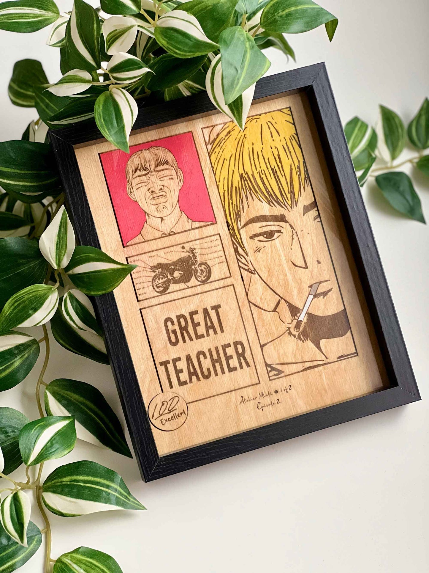 Tableau en bois | Episode 2 | Great Teacher Onizuka