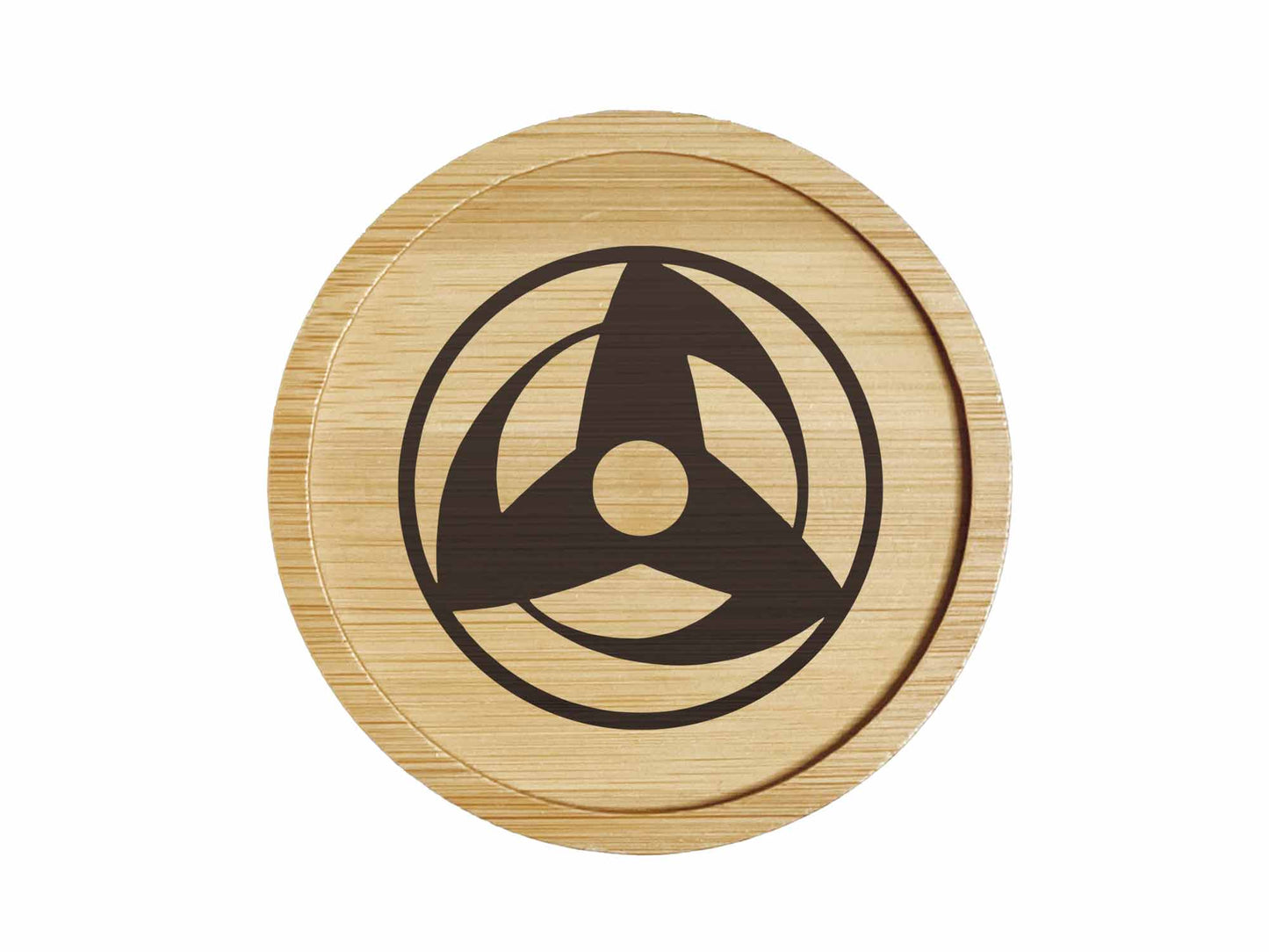 Dessous de verre en bambou | Naruto | Kakashi Sharingan