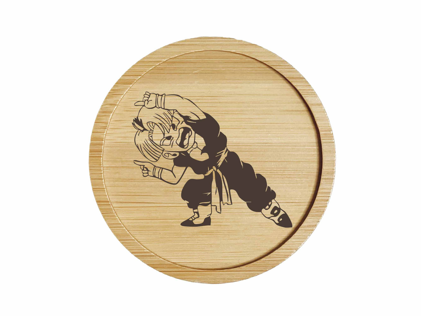 Dessous de verre en bambou | Dragon Ball | Trunks