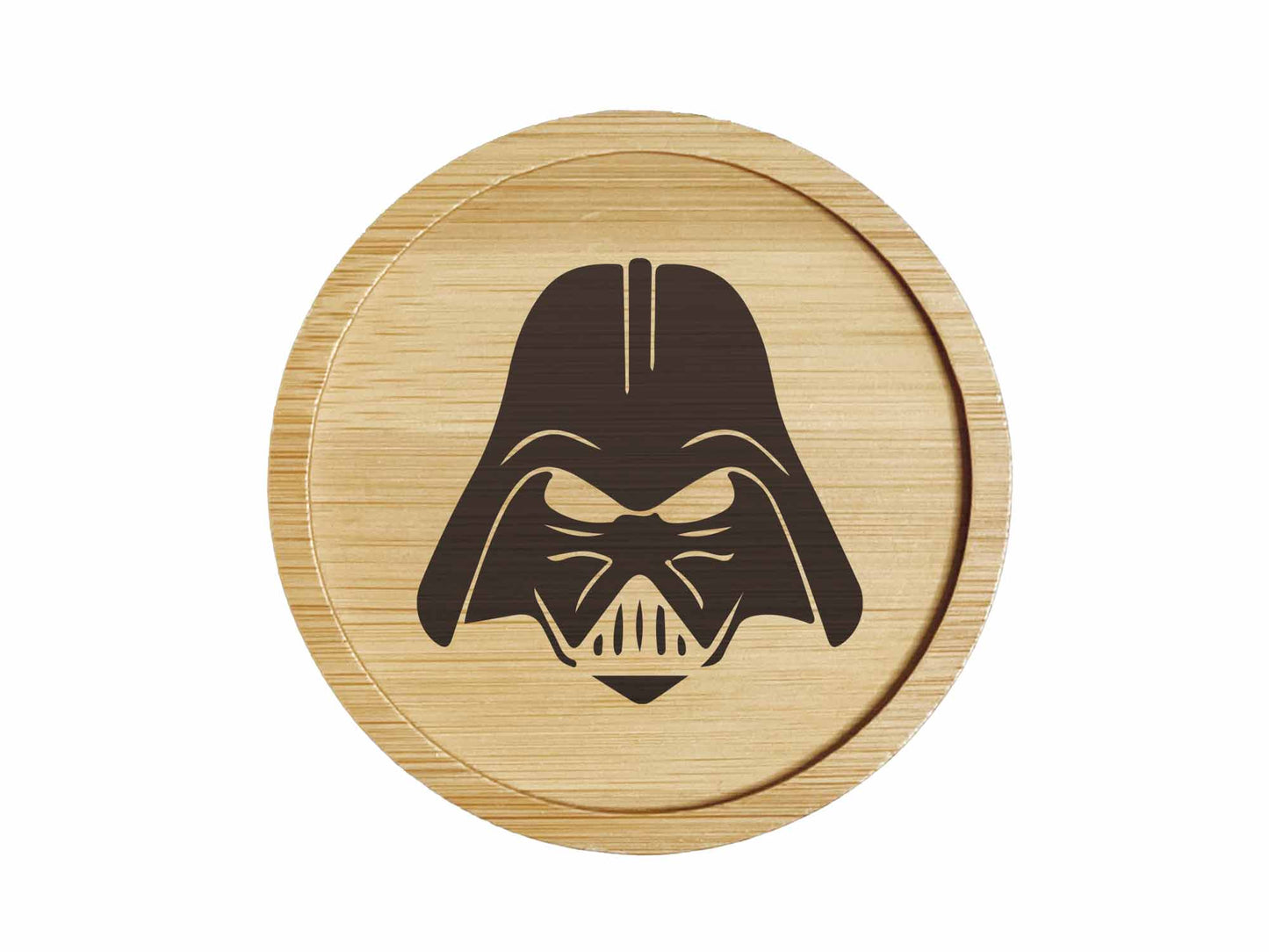 Dessous de verre en bambou | Star Wars | Dark Vador