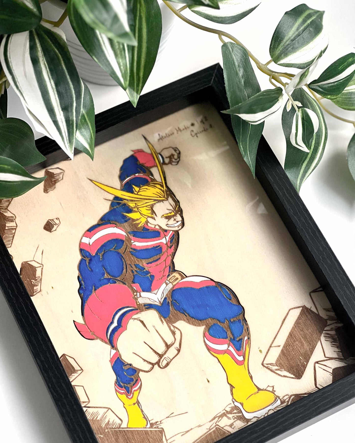 Tableau en bois | Episode 4 | All Might