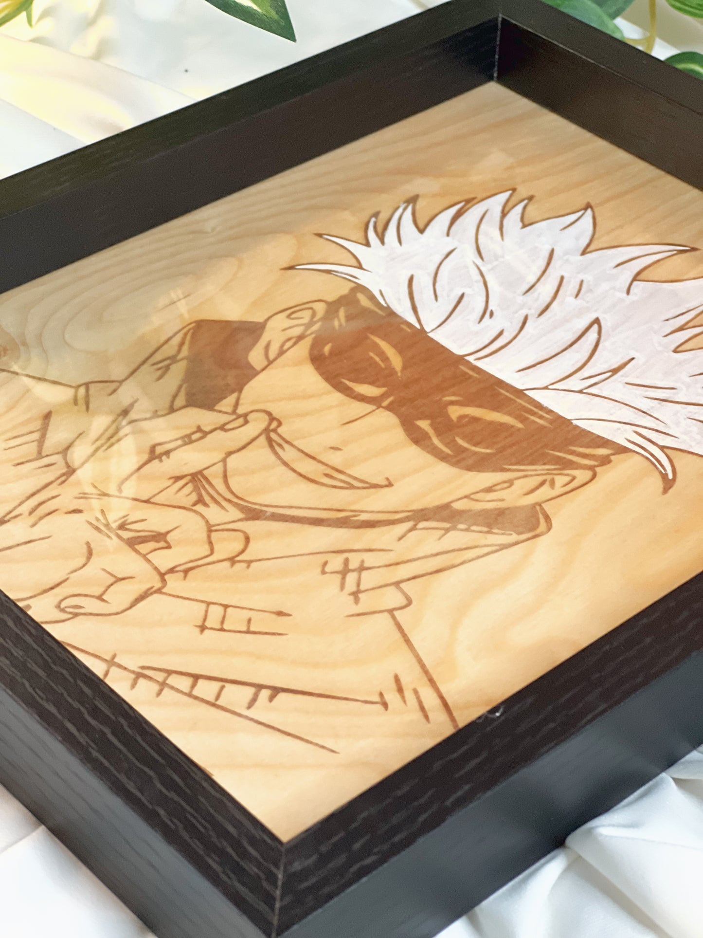 Tableau en bois | Jujustu Kaisen | Gojo