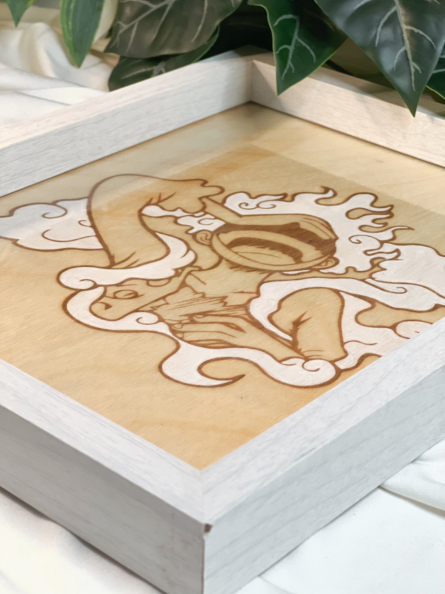 Tableau en bois | One Piece | Luffy Gear 5