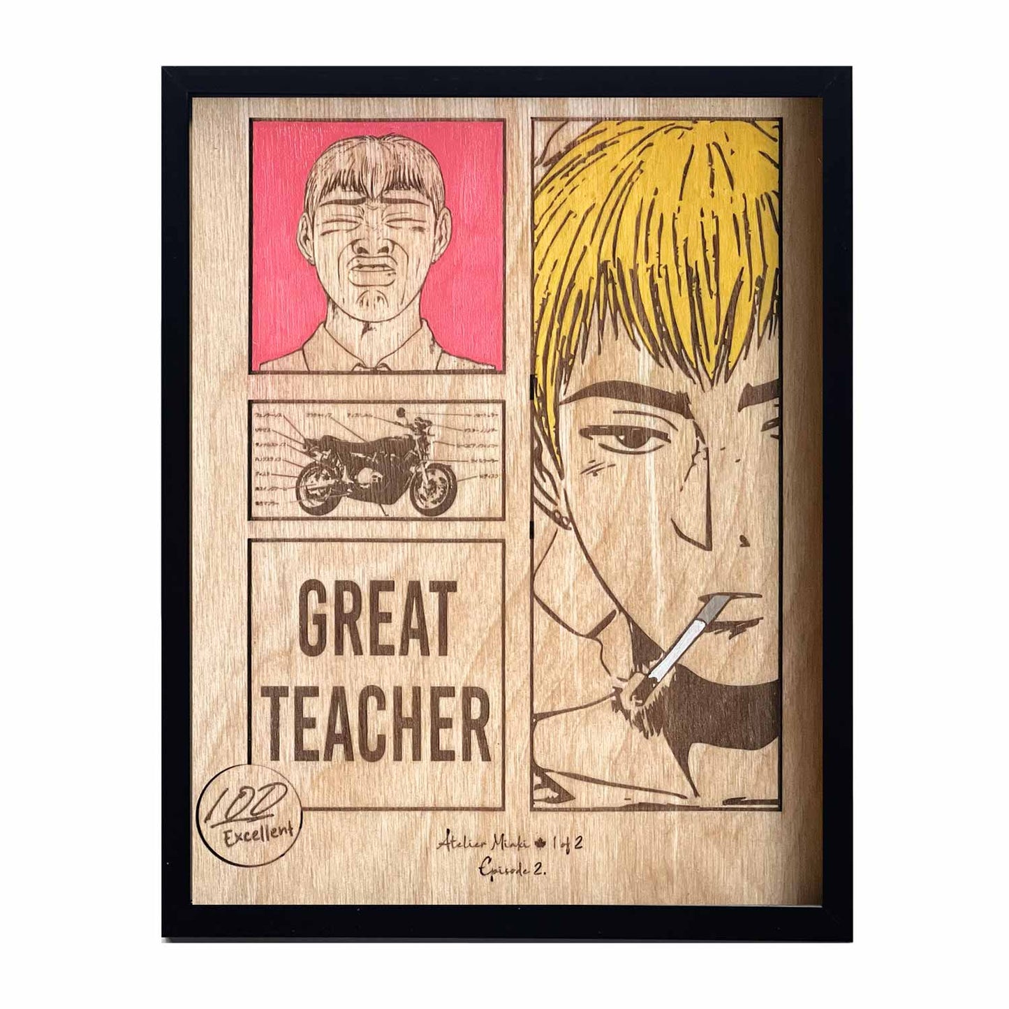 Tableau en bois | Episode 2 | Great Teacher Onizuka