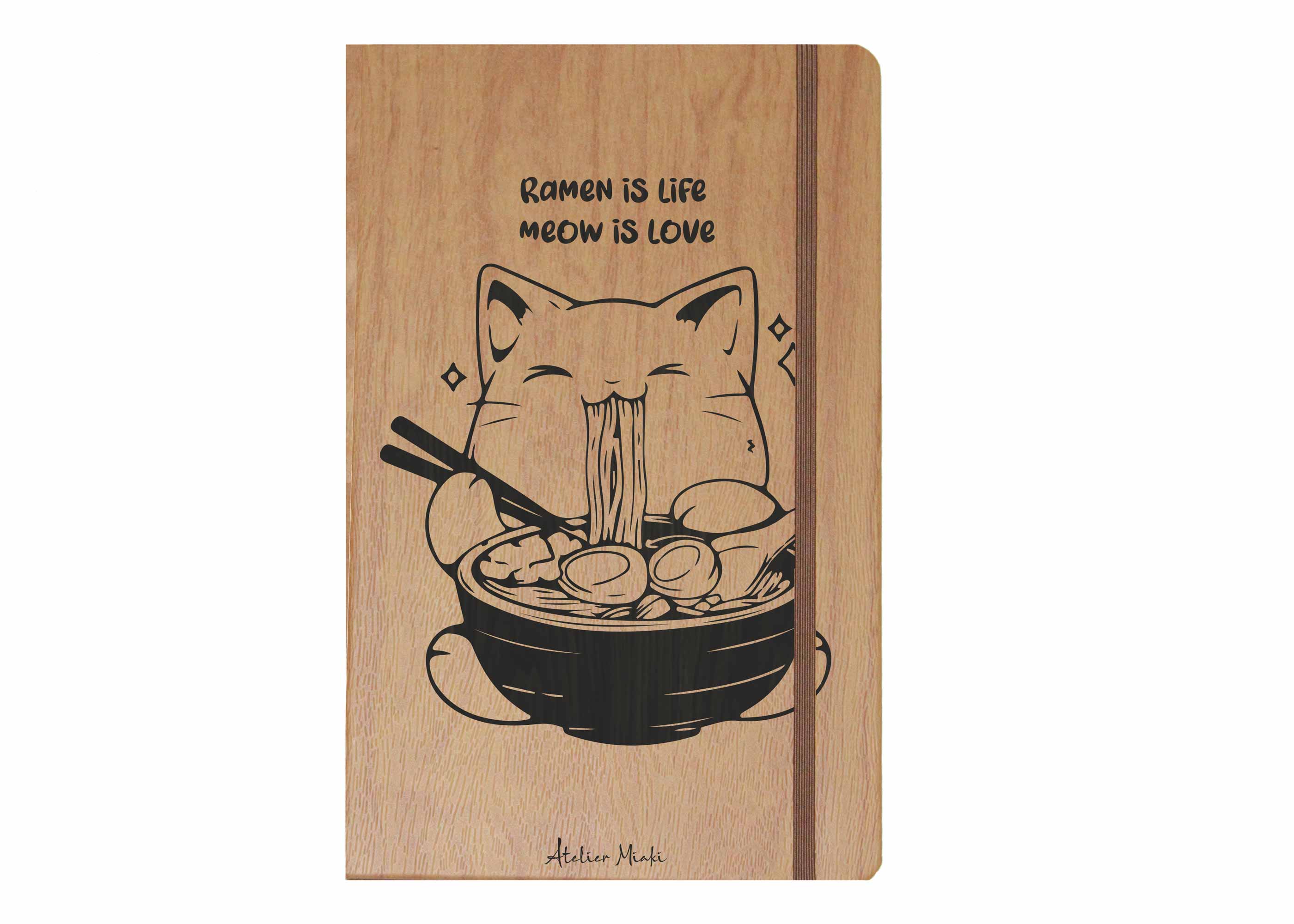 Cahier | "Ramen is life, Miaou is love"