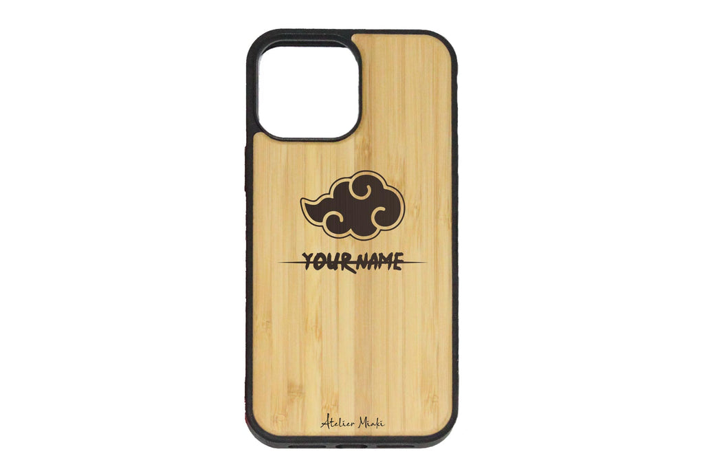 Coque pour smartphone en bambou | Naruto | Akastuki custom