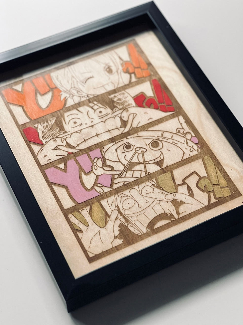 Tableau en bois | One Piece | Mugiwara