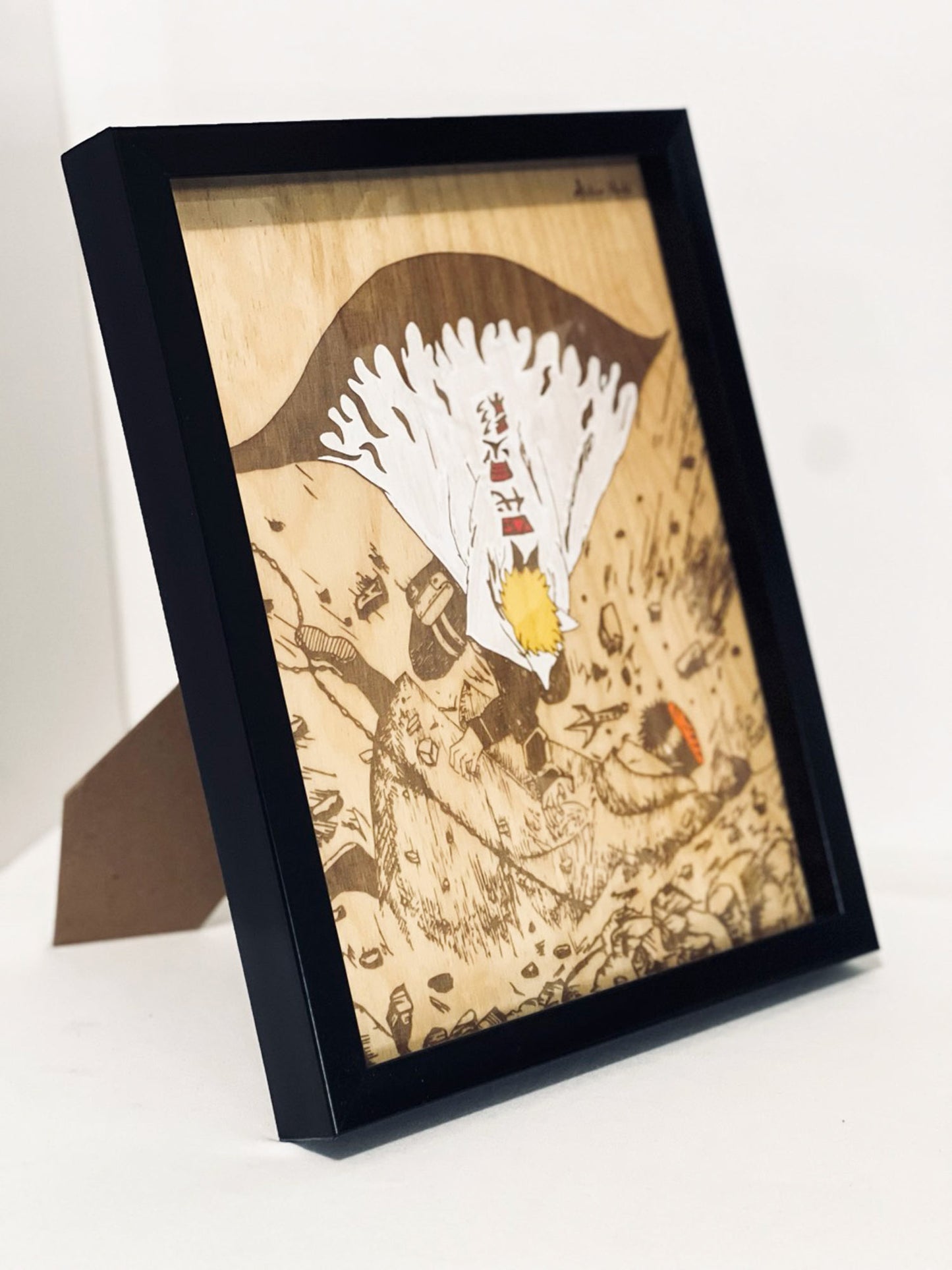 Tableau en bois | Naruto | Minato