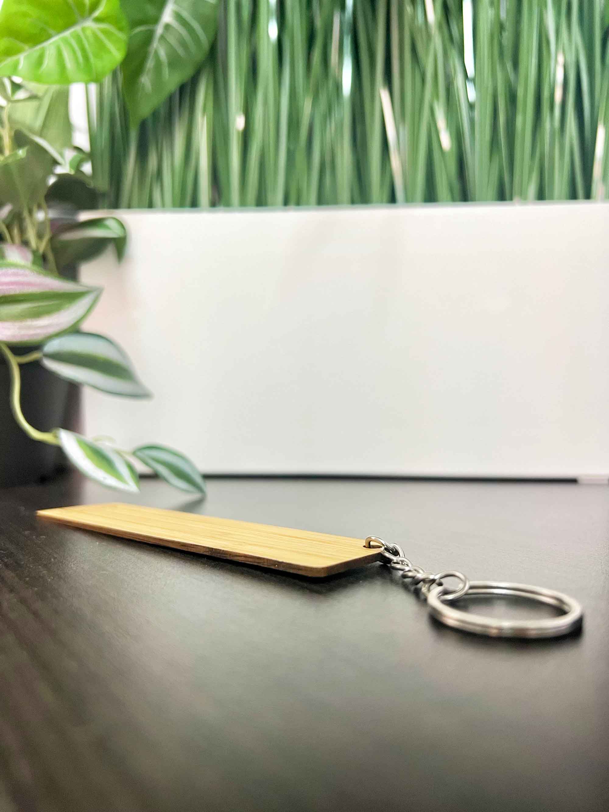 Porte-clés en bambou | Naruto | Akastuki