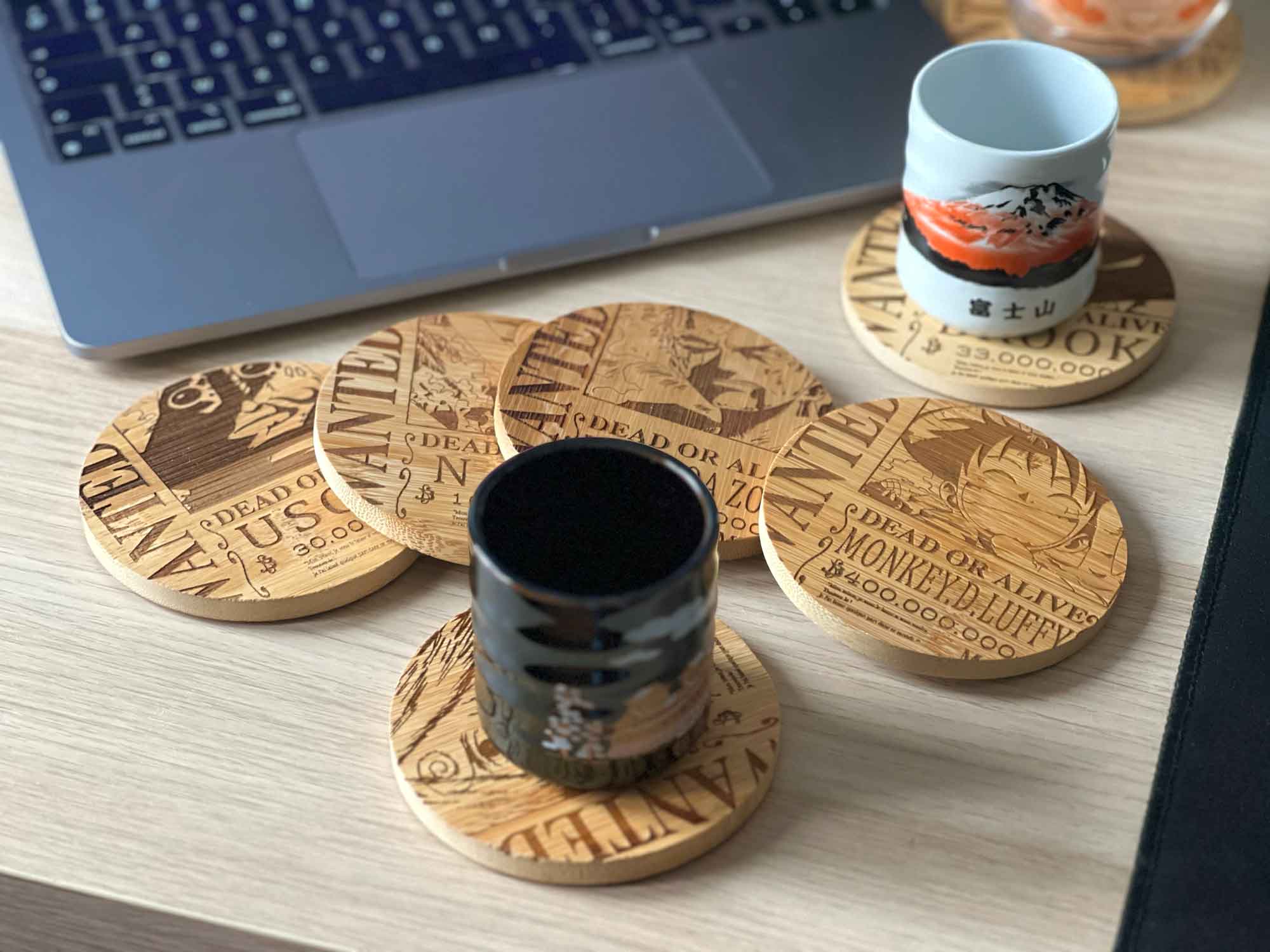 Dessous de verre | One Piece | Luffy