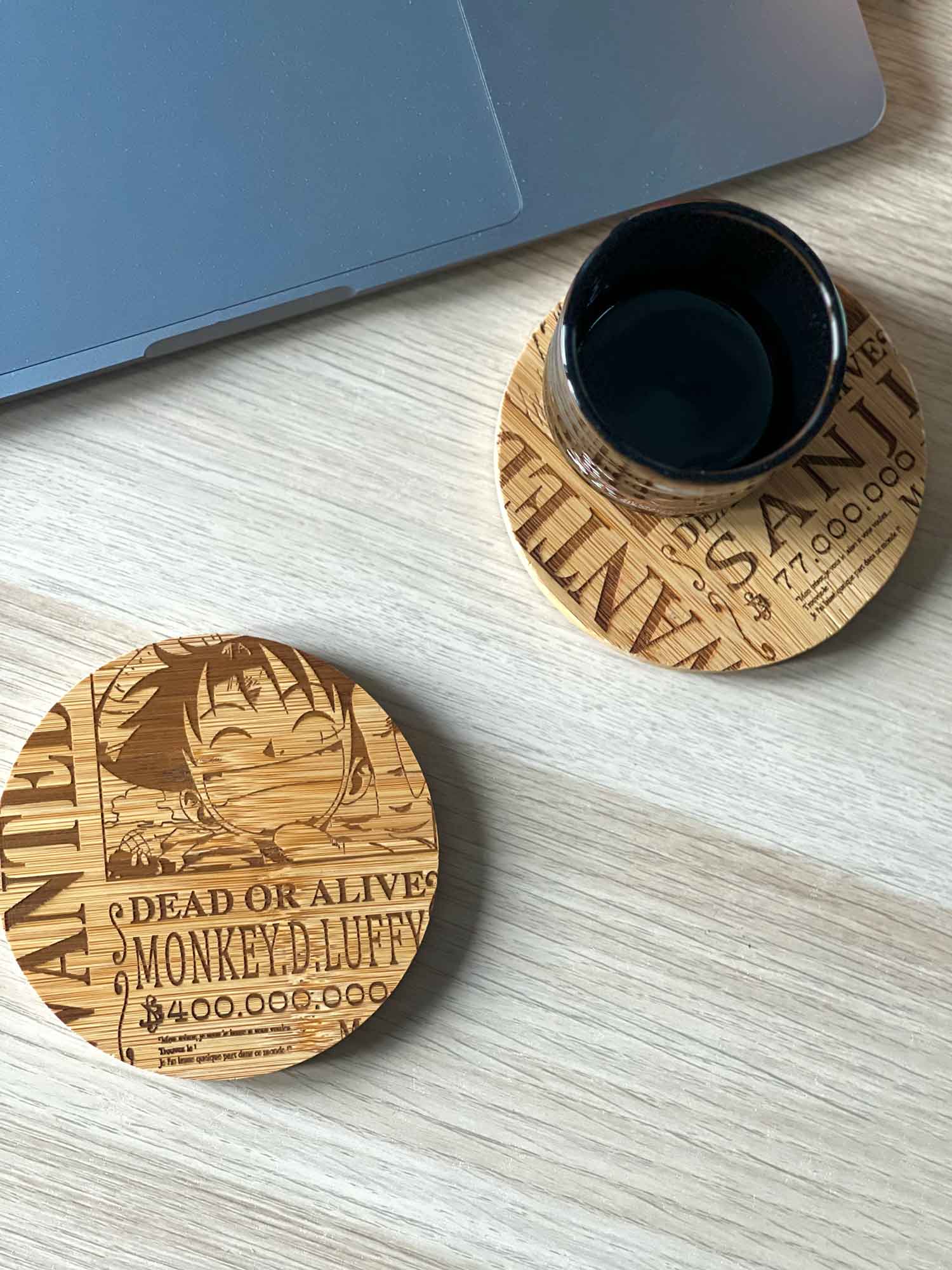 Dessous de verre | One Piece | Luffy