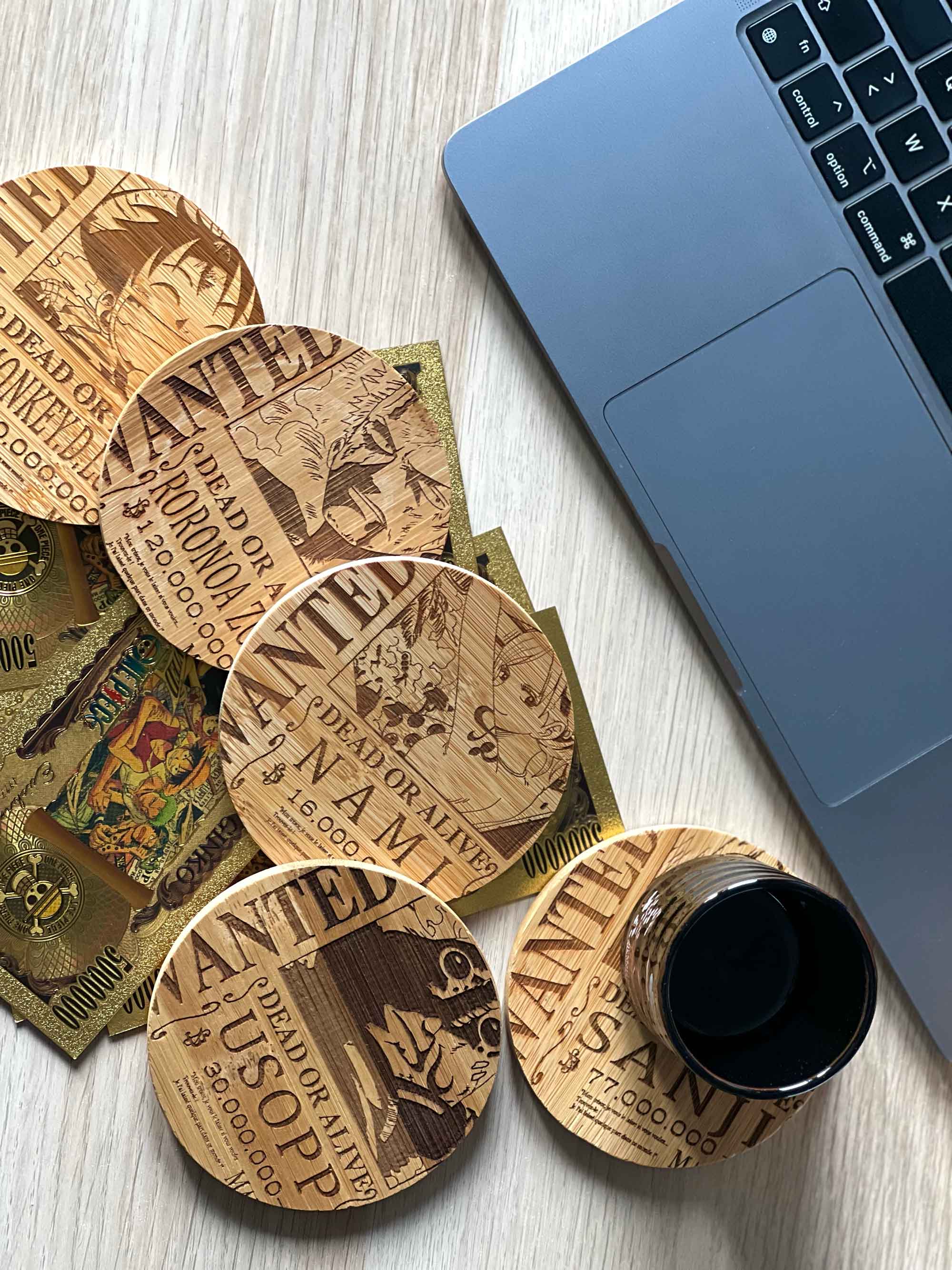 Dessous de verre | One Piece | Luffy