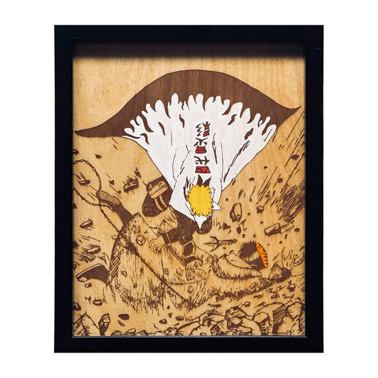 Tableau en bois | Naruto | Minato
