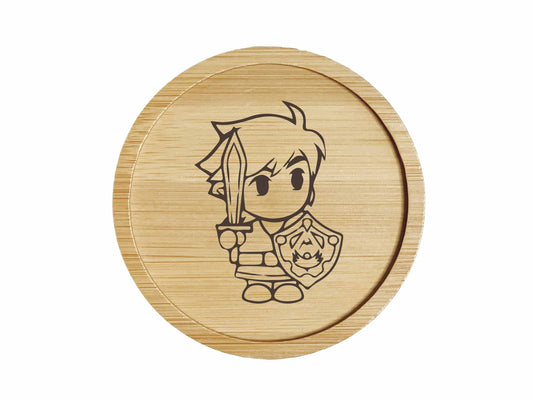 Dessous de verre en bambou | Zelda | Link