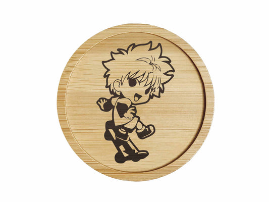 Dessous de verre en bambou | Hunter X Hunter | Killua