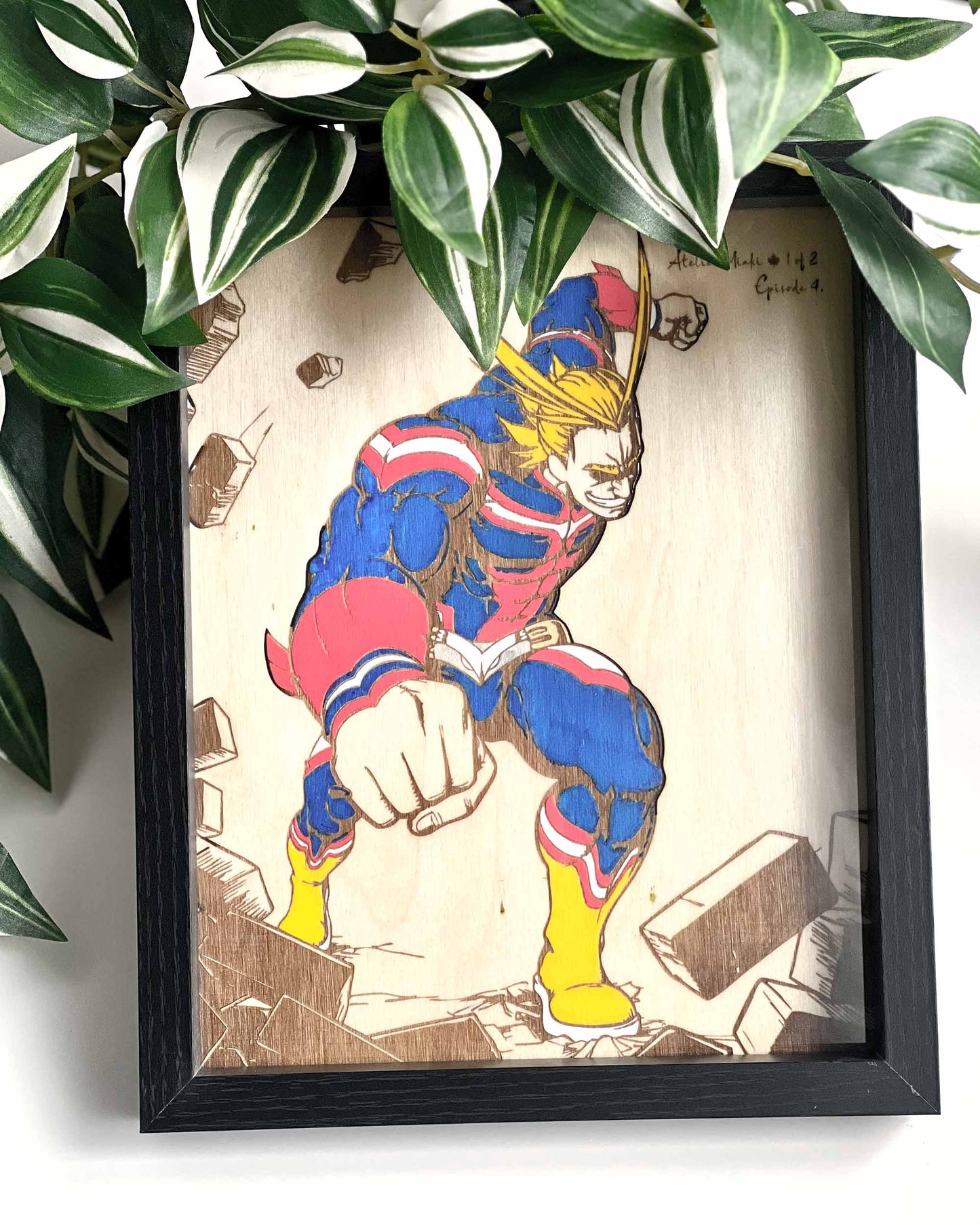 Tableau en bois | Episode 4 | All Might