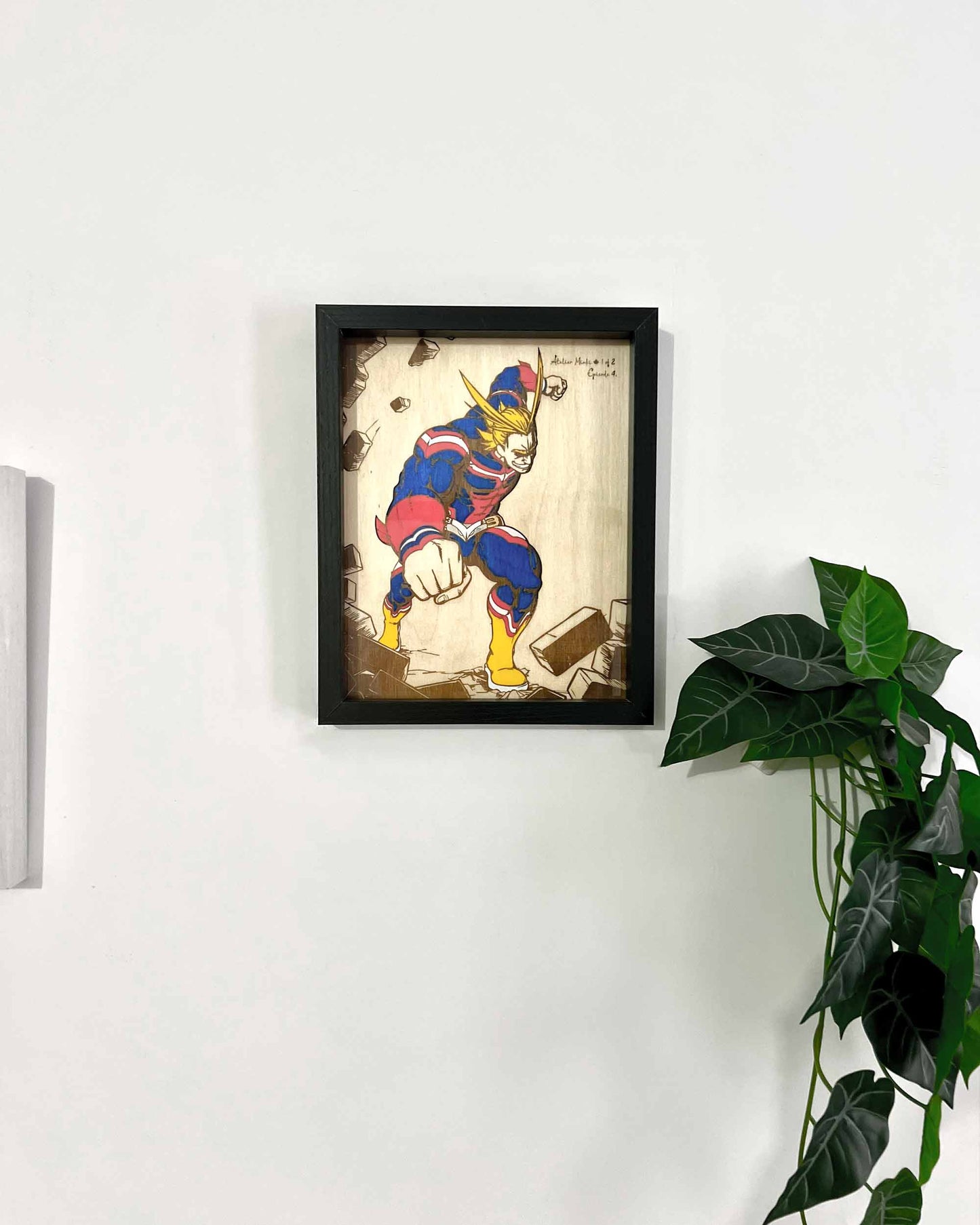 Tableau en bois | Episode 4 | All Might
