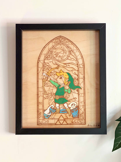 Tableau en bois | Zelda | Link