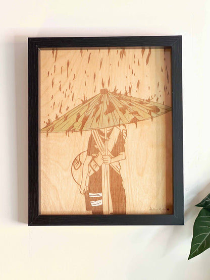 Tableau en bois | Naruto | Gaara