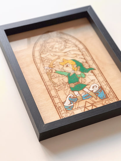 Tableau en bois | Zelda | Link