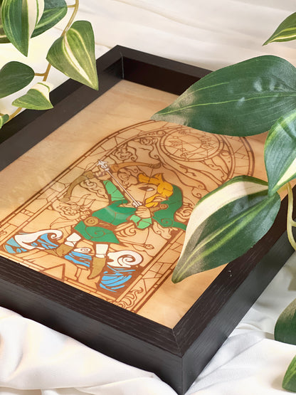 Tableau en bois | Zelda | Link