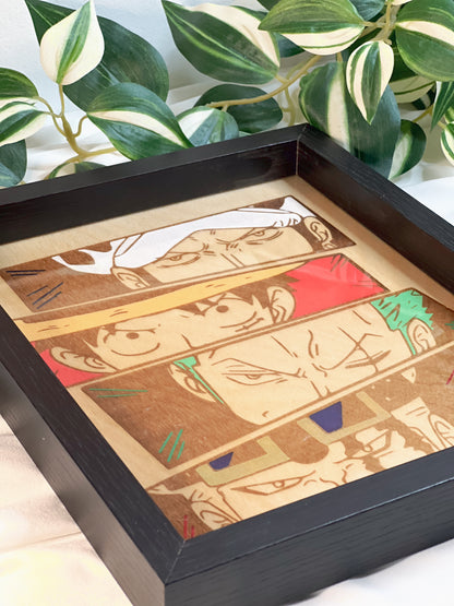 Tableau en bois | One Piece | Versus