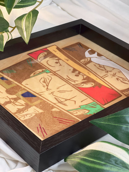 Tableau en bois | One Piece | Versus