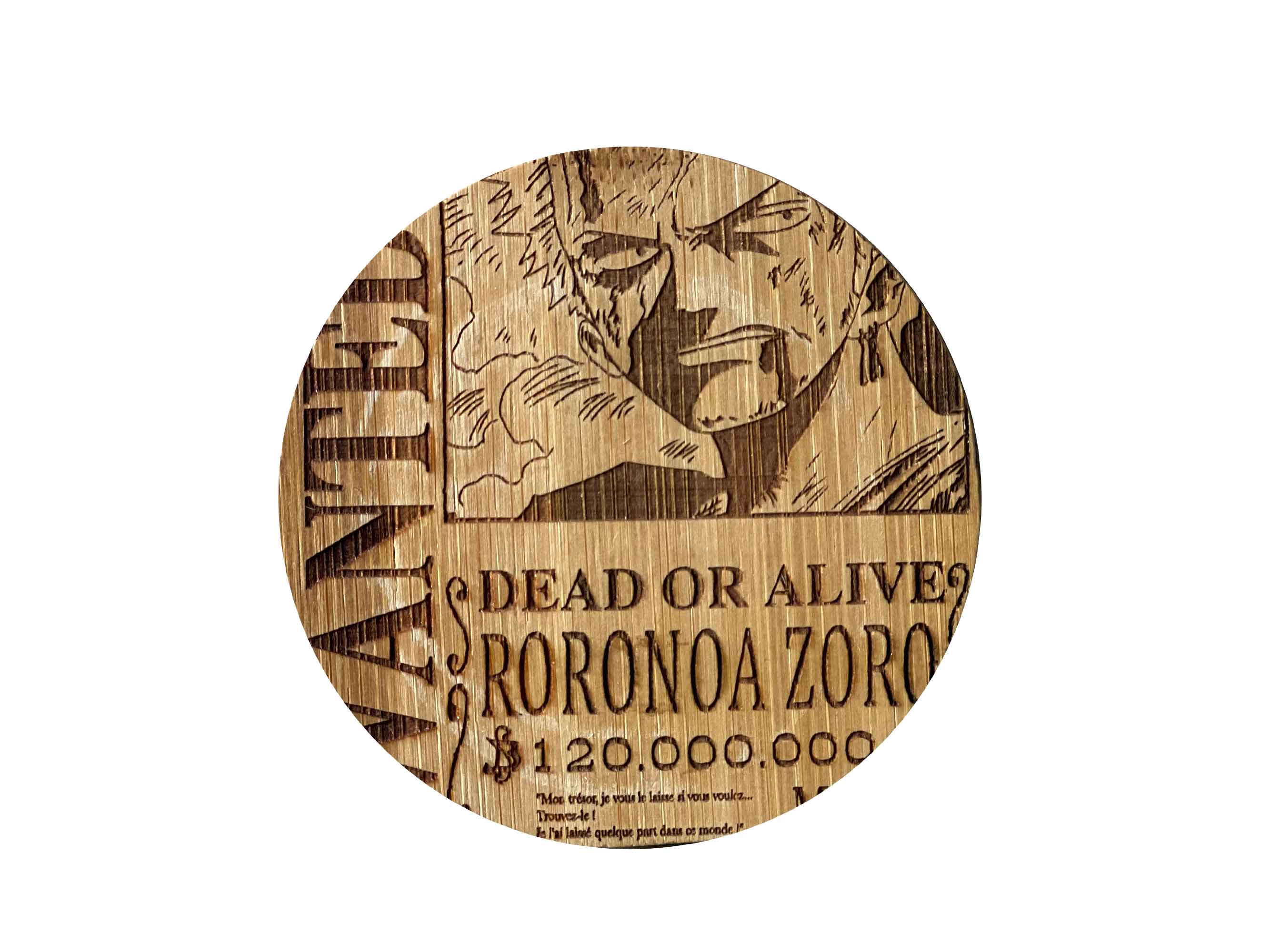 Dessous de verre | One Piece | Zoro