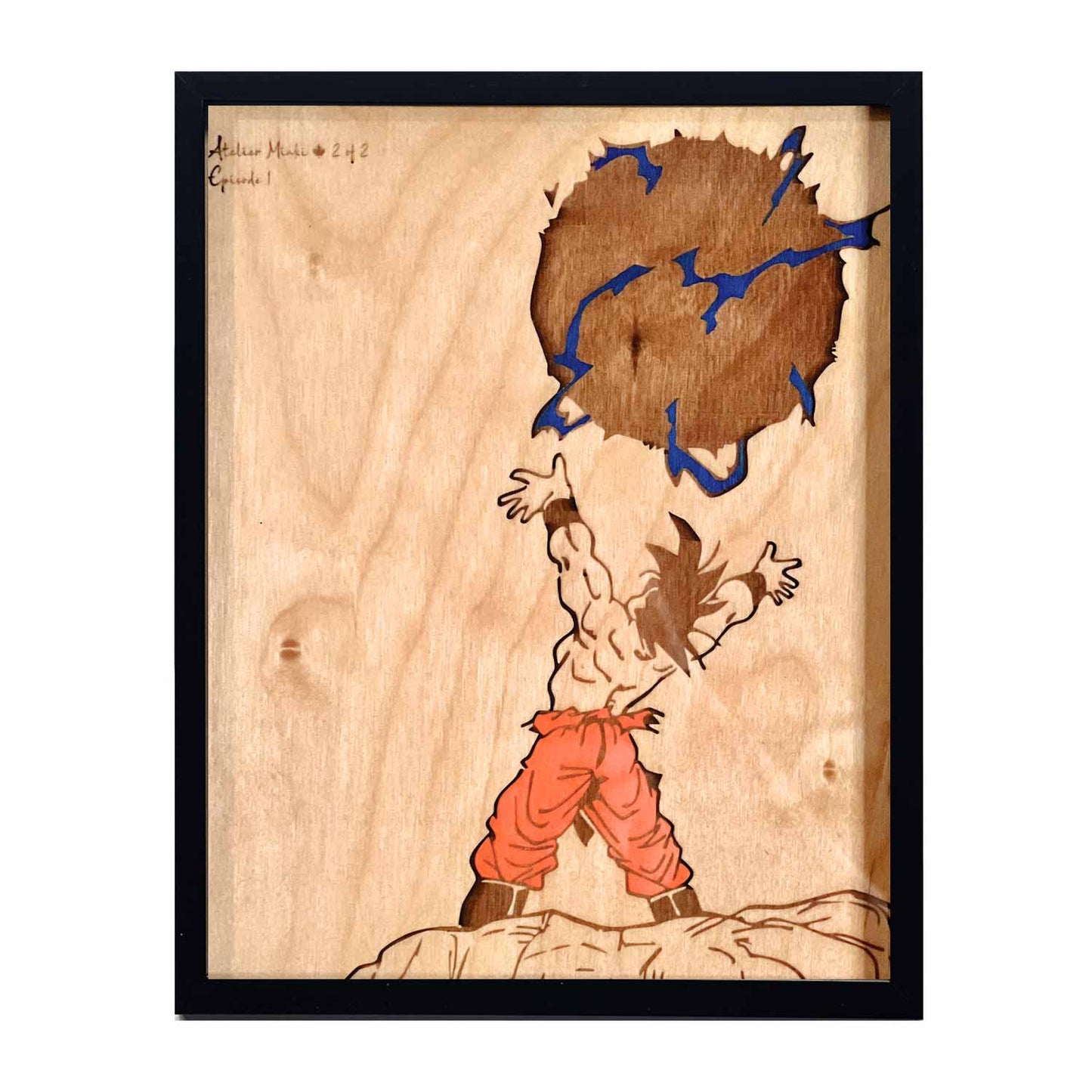 Tableau en bois | Episode 1 | Dragon Ball Z