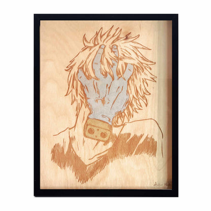 Tableau en bois | My Hero Academia | Tomura