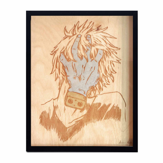 Tableau en bois | My Hero Academia | Tomura