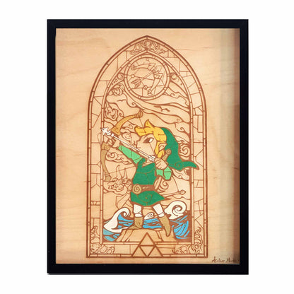 Tableau en bois | Zelda | Link