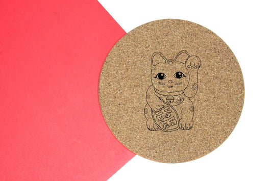 Sous plat | Maneki-neko