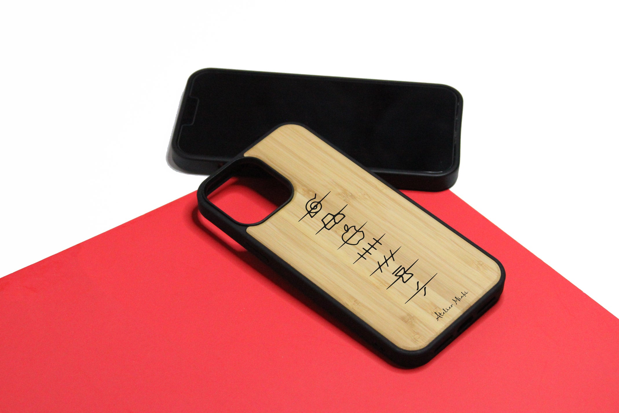 Coque pour smartphone en bambou | Naruto | Akastuki