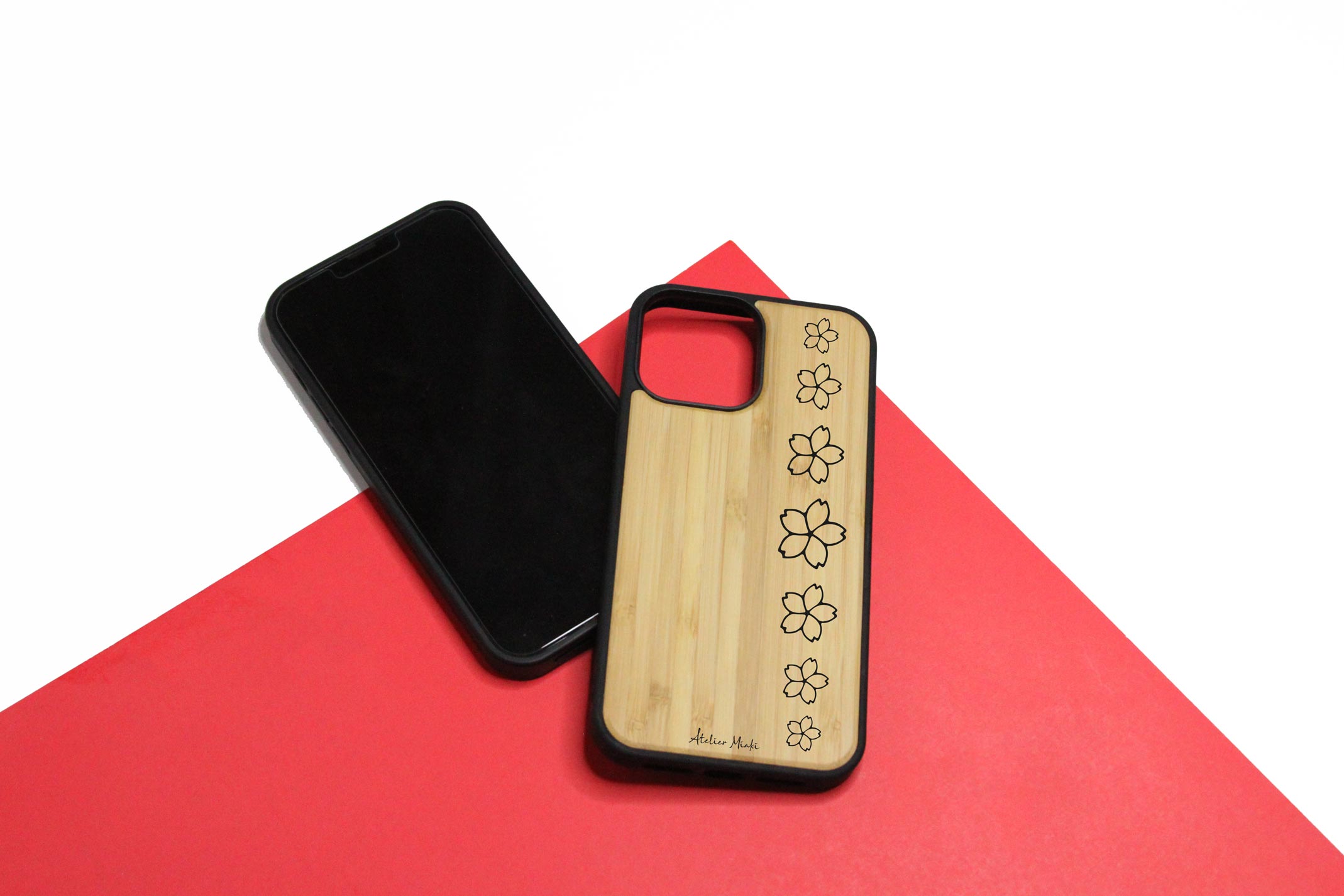 Coque pour smartphone en bambou | Sakura