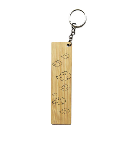 Porte-clés en bambou | Naruto | Akastuki