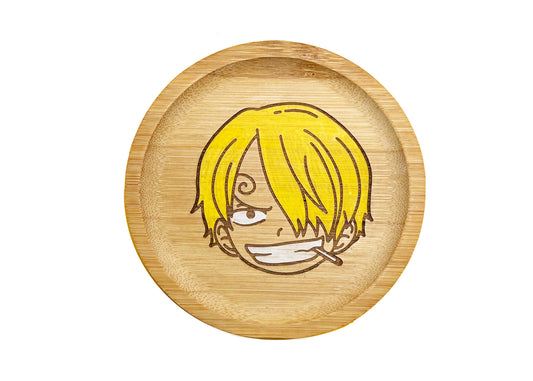 Dessous de verre en bambou coloré | One Piece | Sanji